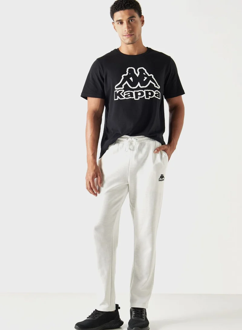 Kappa Logo Print Sweatpants