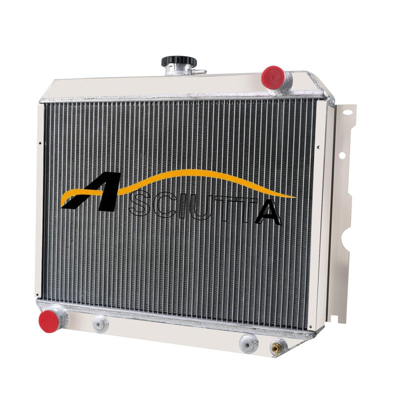 CoolingSnow 4 Row Aluminum Radiator for 19681974 73 Dodge Plymouth Mopar Cars Big Block V8 All Aluminum Engine Cooler