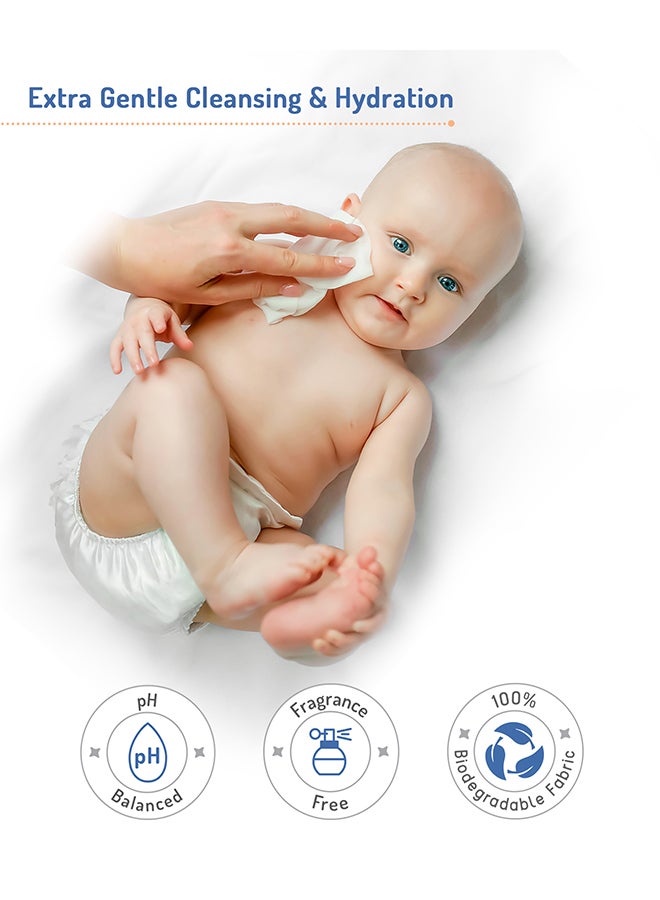 Bonfino 99.9% Water Baby Wipes - 240 Pieces - Image 3