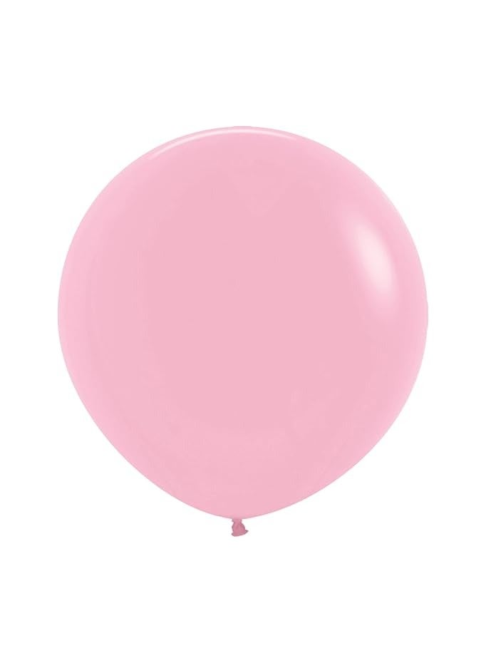 Sempertex Assorted Color Balloons Pack of Various Vibrant Colors Perfect for Birthdays Parties Weddings and Celebrations Durable Latex Balloons for Fun and Festive Event Decorations (Pink) - Image 1