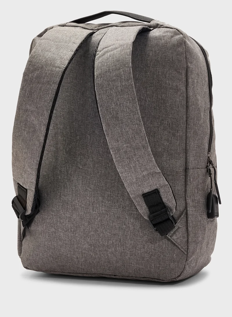 Seventy Five Set 0F 3 Backpack, Messenger And Pouch