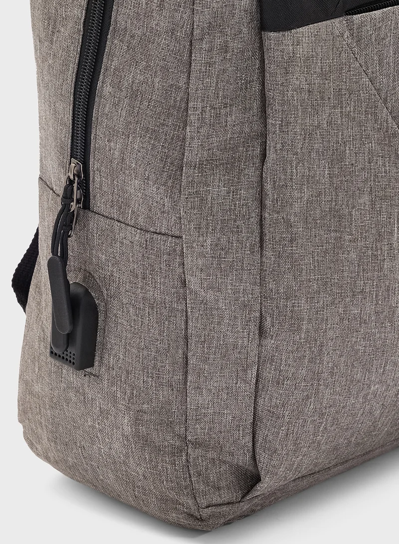 Seventy Five Set 0F 3 Backpack, Messenger And Pouch