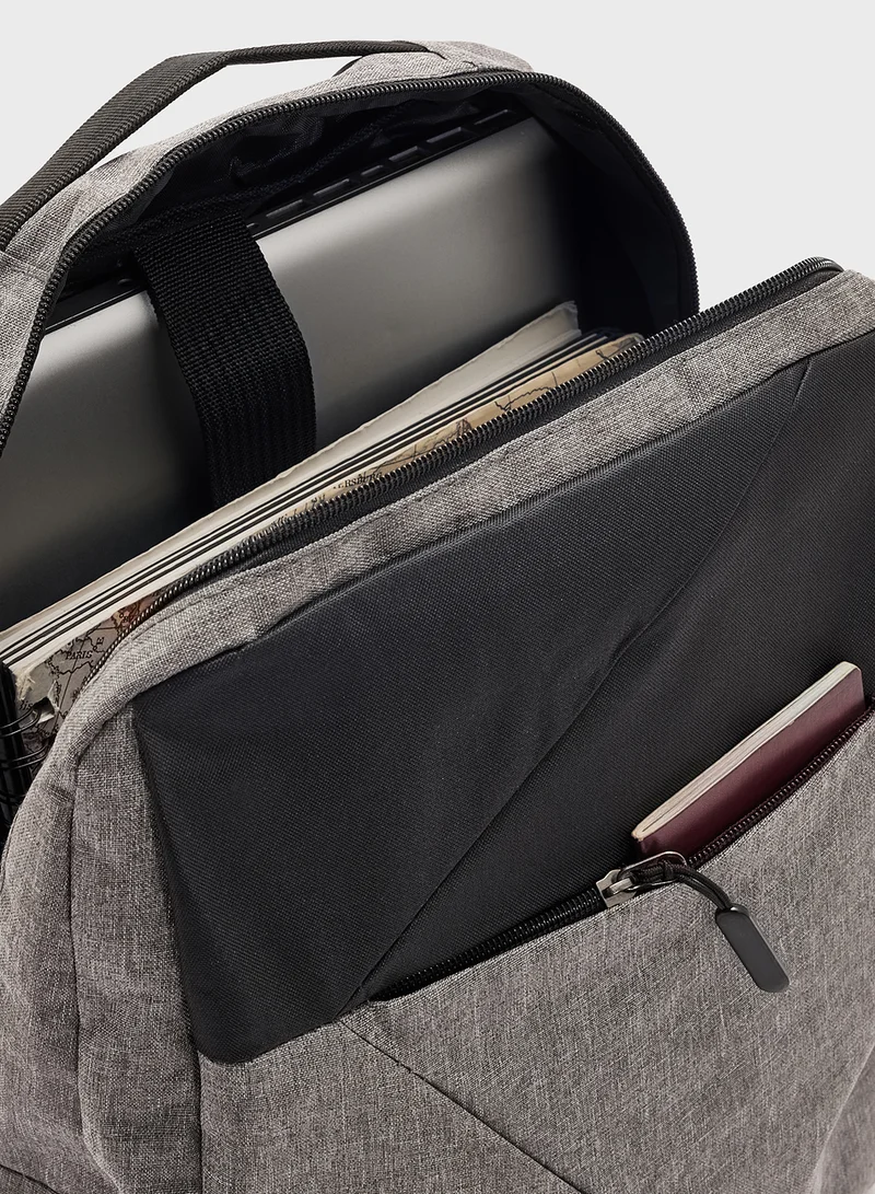 Seventy Five Set 0F 3 Backpack, Messenger And Pouch