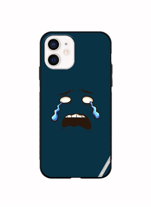 Protective Case Cover For Apple iPhone 11 Crying Face Design Multicolour