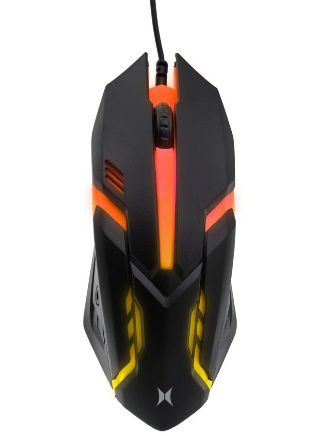 XTREME Multicolor LED Gaming Mouse, Color Fade Lighting Effect, 1000 Max DPI, Scroll Wheel, Fast and Easy Installation to Your Computer’s USB Port - Image 2