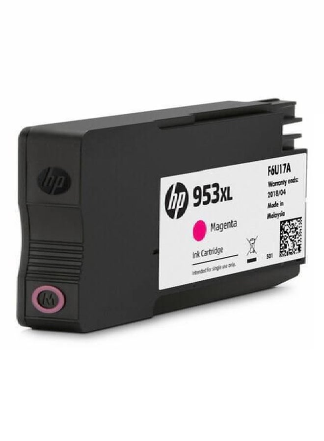HP 953xl Original Ink Cartridge F6u17ae Magenta - Image 1
