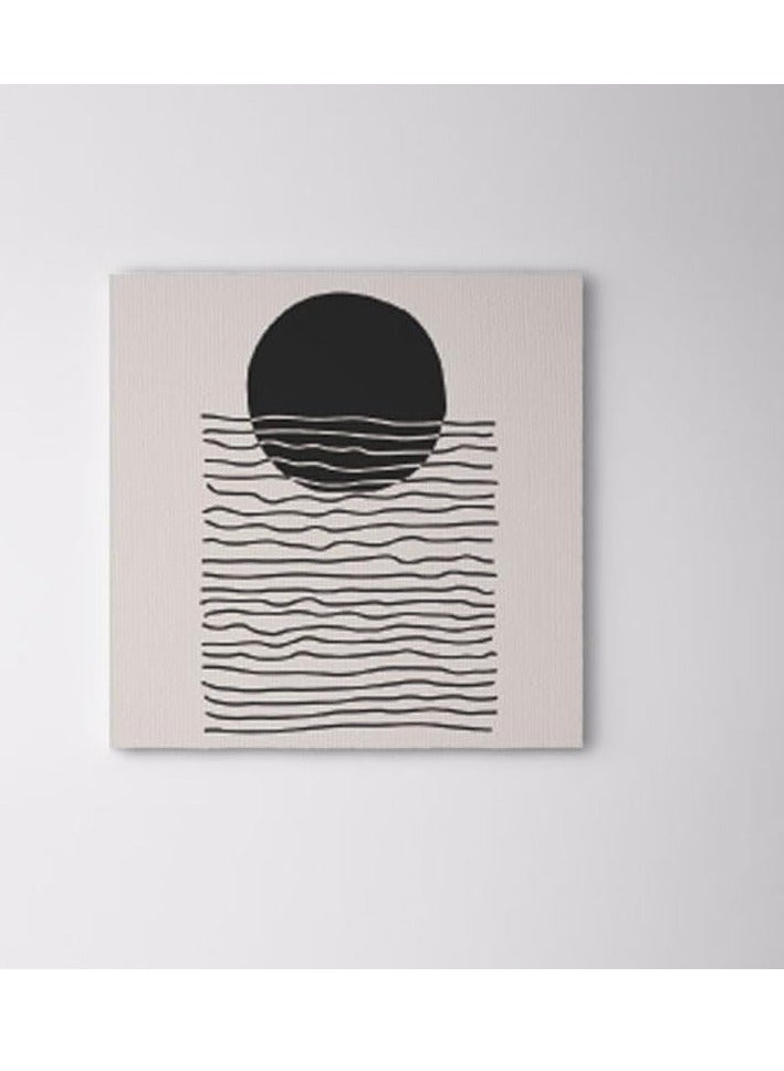 RYN Drowning In Waves Canvas Wall Art Painting Wallart Canvas - 60 X 60 Cm - Image 2