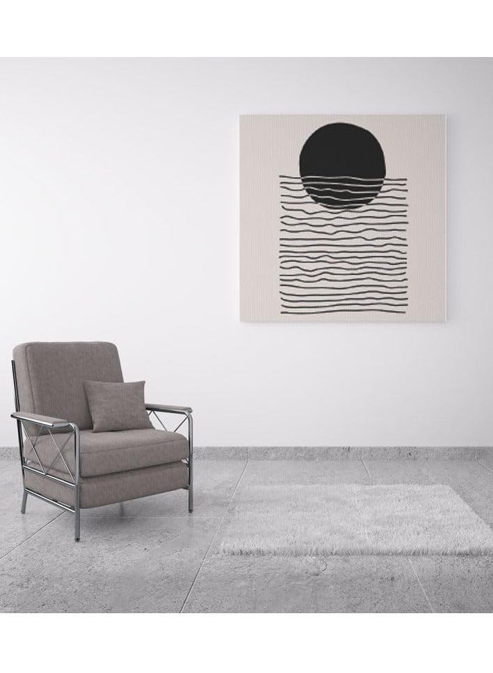 RYN Drowning In Waves Canvas Wall Art Painting Wallart Canvas - 60 X 60 Cm - Image 3