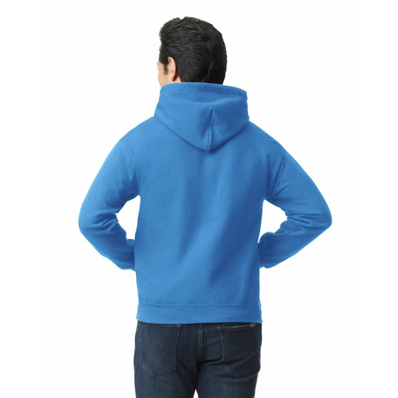 Gildan Adult Fleece Hoodie Sweatshirt, Style G18500, Multipack, Royal (1-Pack), Large - Image 4