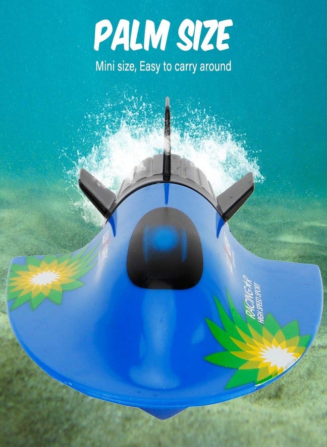 GoolRC Mini RC Submarine Boat, Remote Control Waterproof Diving Toy for Kids (Blue) - Image 5