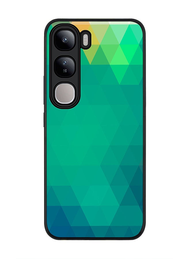 Stylizedd For vivo V40 Lite Case,Slim fit Camera Protection, Shockproof Thin Phone cover - Emerald Prism - Image 1