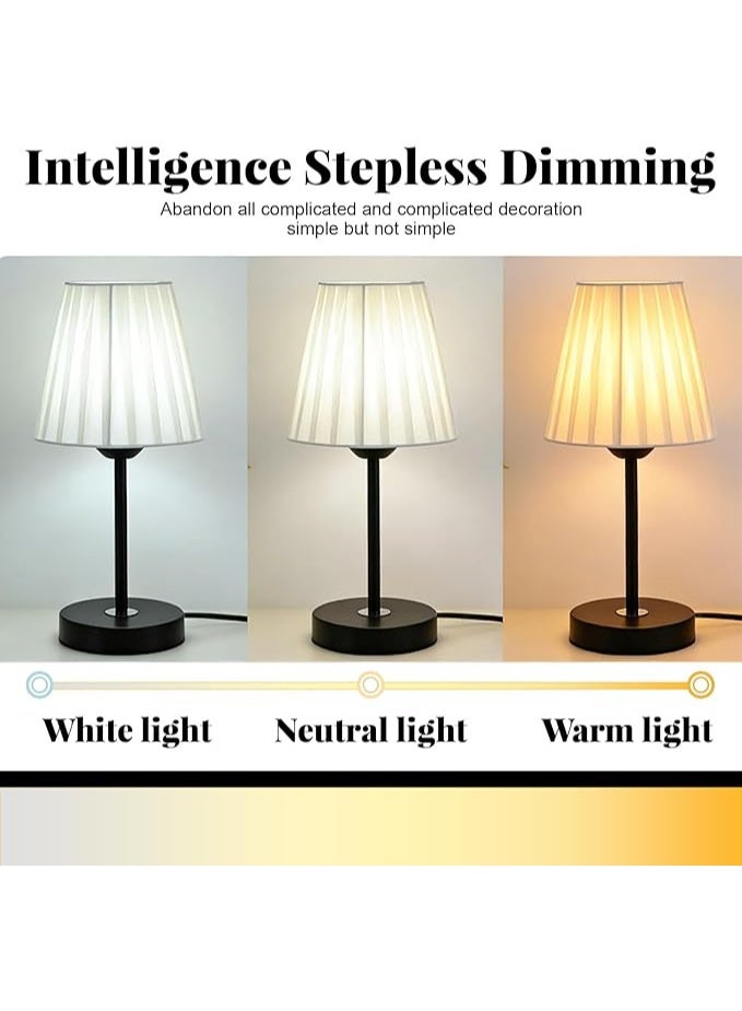 TAME Minimalist Table Lamp for Bedroom & Office - Modern Bedside Nightstand Light - Versatile Desk Reading Lamp for Kids Room, Dorm, & Living Room - Image 4