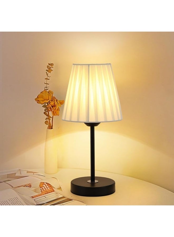 TAME Minimalist Table Lamp for Bedroom & Office - Modern Bedside Nightstand Light - Versatile Desk Reading Lamp for Kids Room, Dorm, & Living Room - Image 1