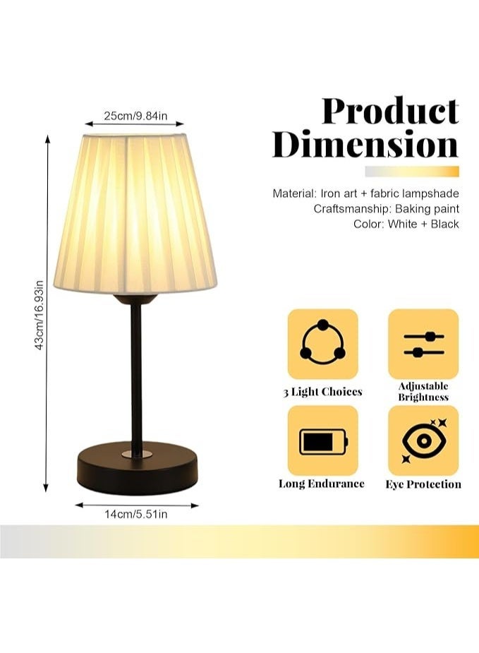 TAME Minimalist Table Lamp for Bedroom & Office - Modern Bedside Nightstand Light - Versatile Desk Reading Lamp for Kids Room, Dorm, & Living Room - Image 2