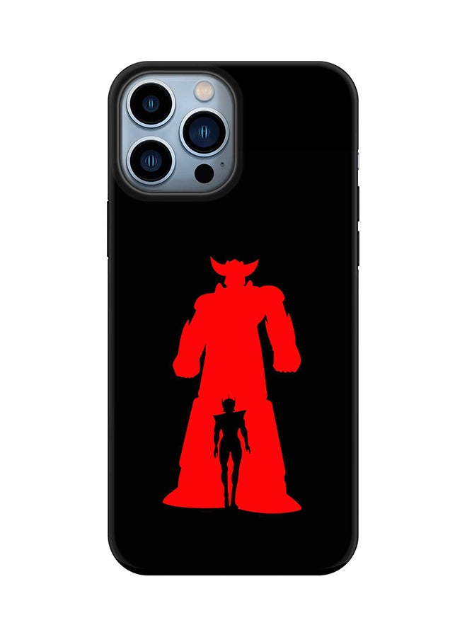 Stylizedd غطاء Tough Pro لجهاز iPhone 15 Pro Max بسمك مزدوج هجين PC TPU مخصص - غريندايزر (أسود) - Image 1