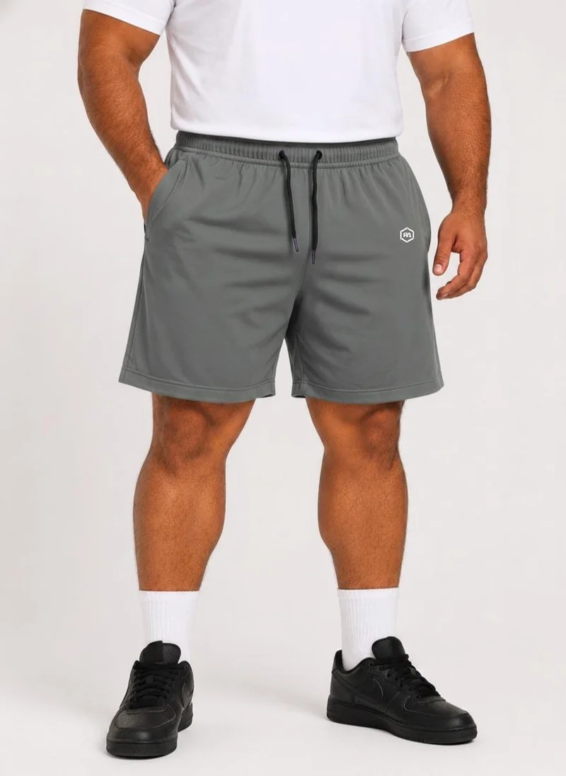 بريما إيس رجالي Shorts عشاق الجيم بريميوم Grey