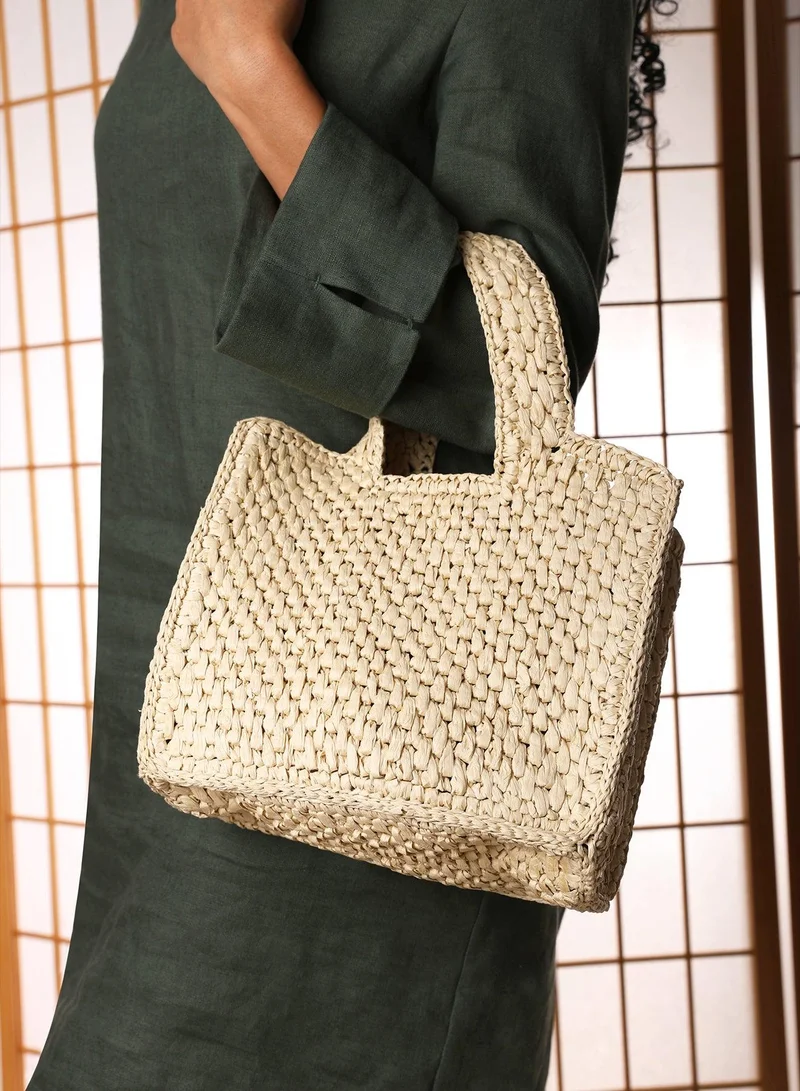ويرز ذات فروم Vivid Raffia Tote Bag