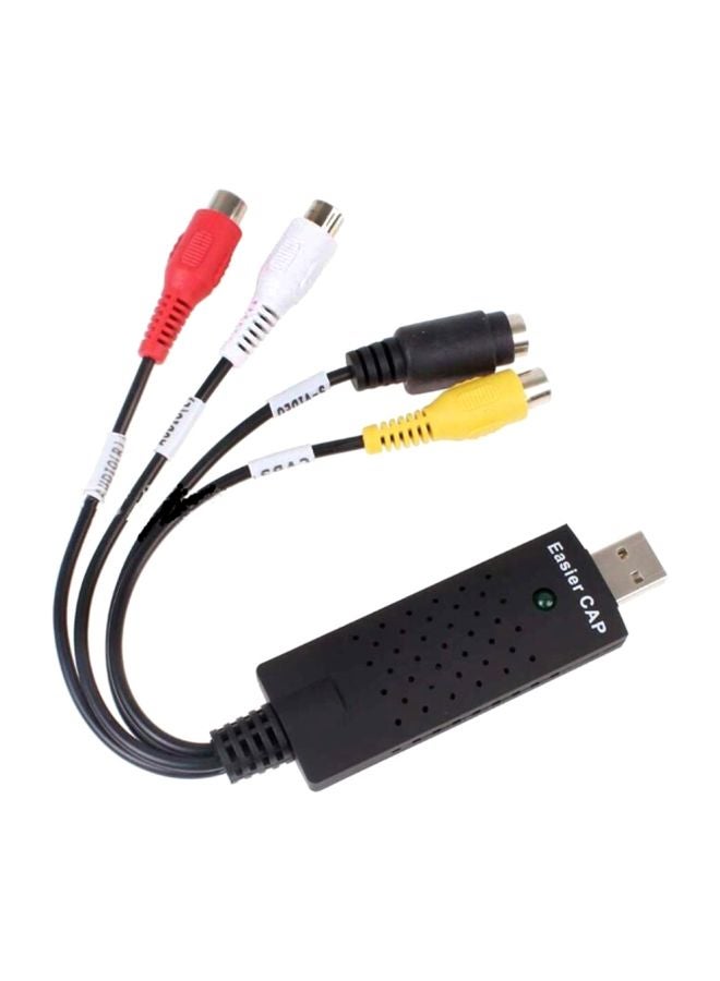 بطاقة حفظ بمنفذ USB أسود/أحمر/أبيض - Image 1
