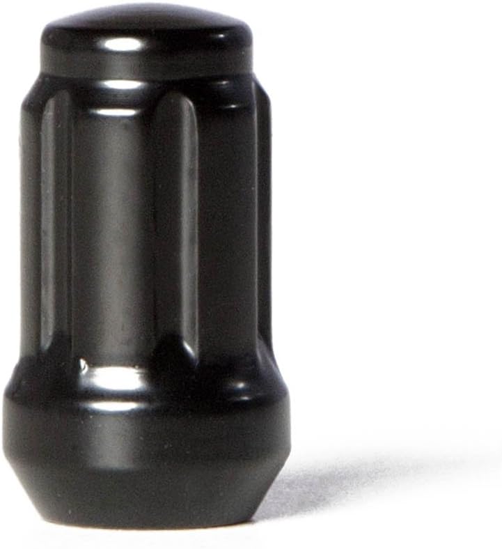 Circuit Performance Spline Drive Tuner Acorn Lug Nuts Black 12x1.5 Forged Steel (24pc + Tool) - Image 2