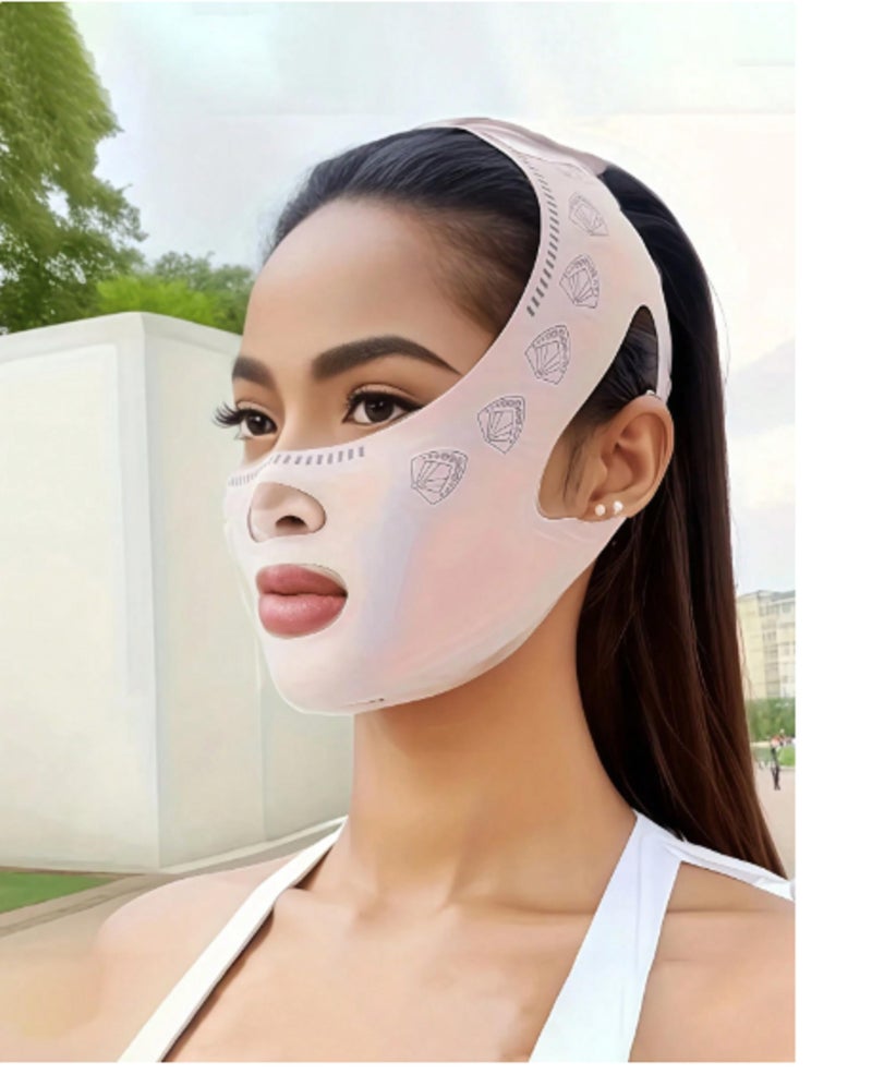 Face and Chin Support Bandage – Flexible & Comfortable Design, Reusable, Suitable for Daily Use - Image 5