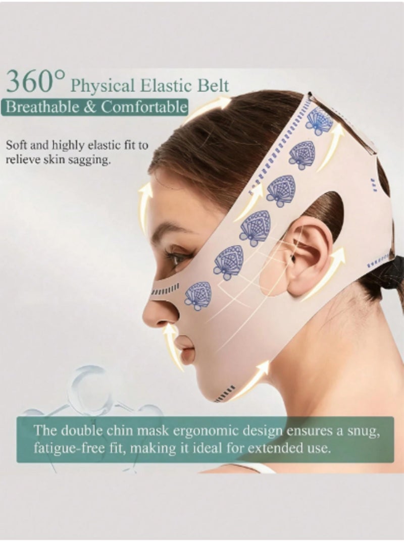 Face and Chin Support Bandage – Flexible & Comfortable Design, Reusable, Suitable for Daily Use - Image 3