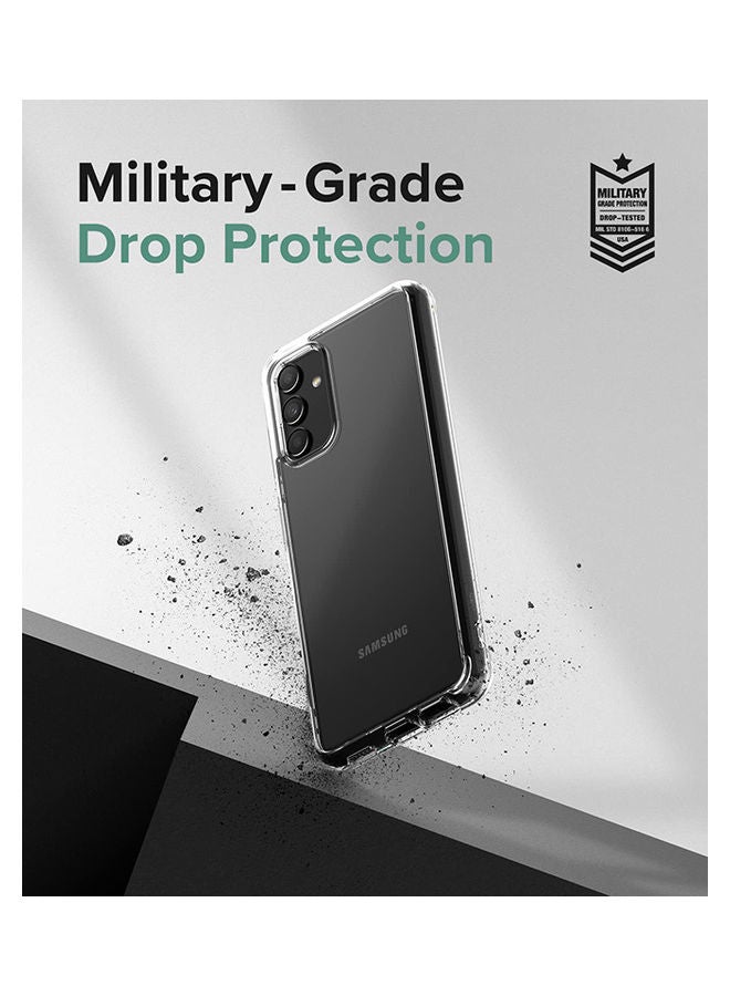Ringke Fusion Transparent Thin Hard Back Heavy Duty Shockproof TPU Bumper Case For Samsung Galaxy A13 5G Clear - Image 5
