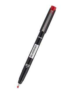 Al Khatat 1-Piece Calligraphy Pen 3mm Tip Red Ink  - Image 1