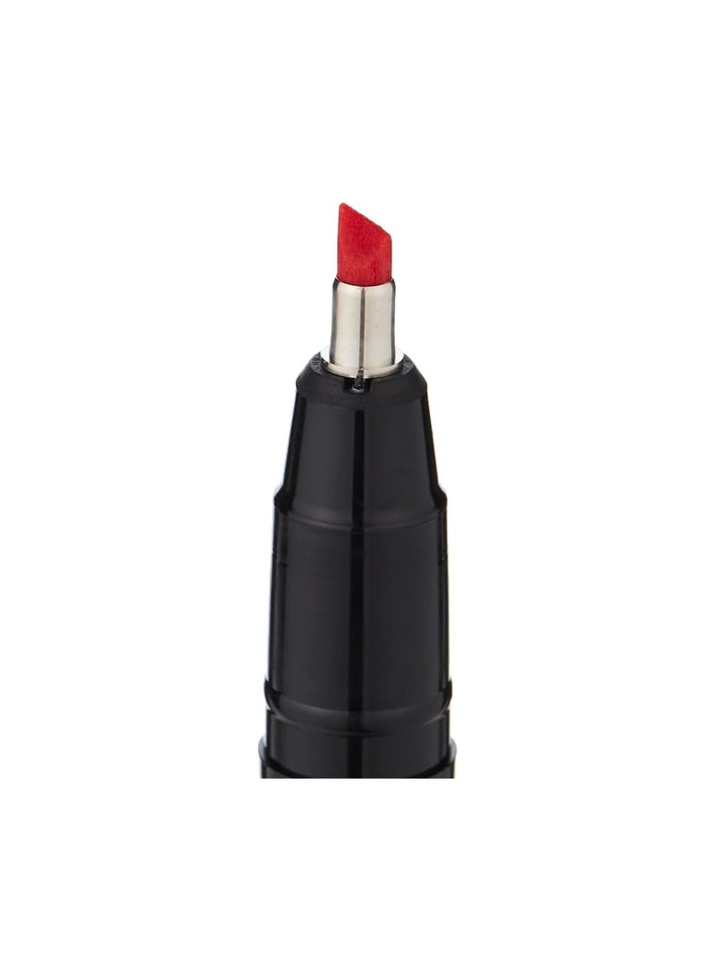 Al Khatat - 1-Piece Calligraphy Pen 3mm Tip Red Ink - Image 1