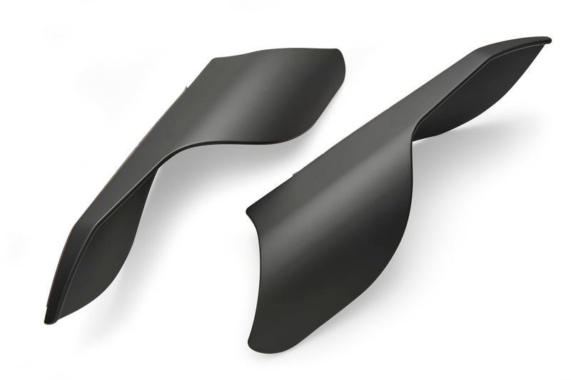 Deflex Heat Shields Compatible with Indian Motorcycles BLACK