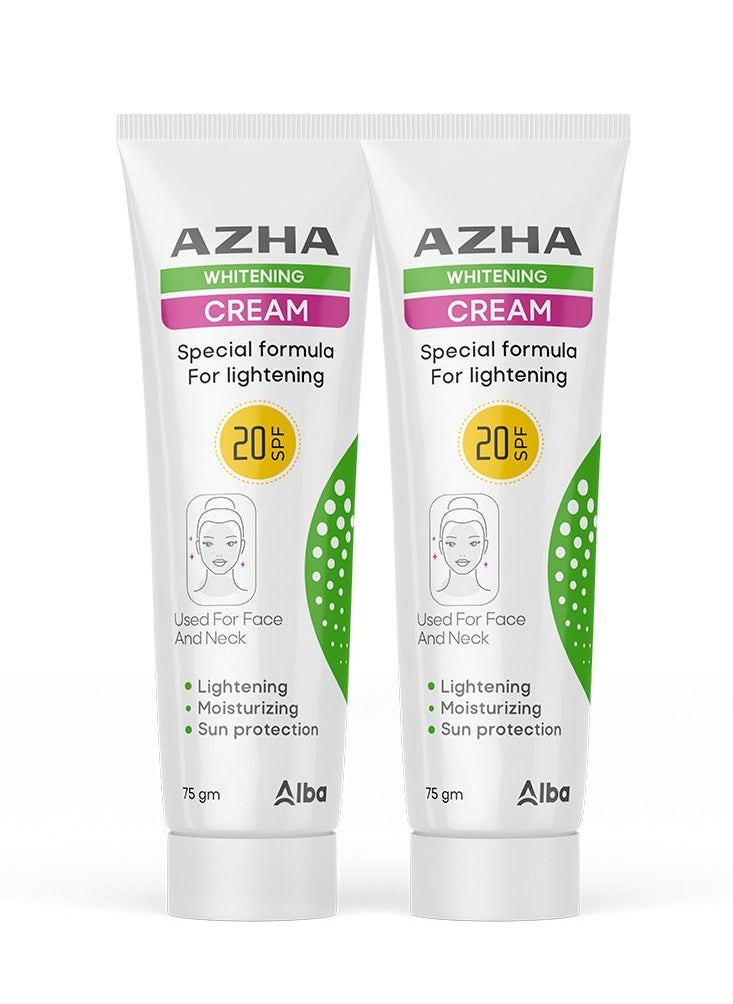 AZHA - Azha whitening cream 1+1 - Image 1