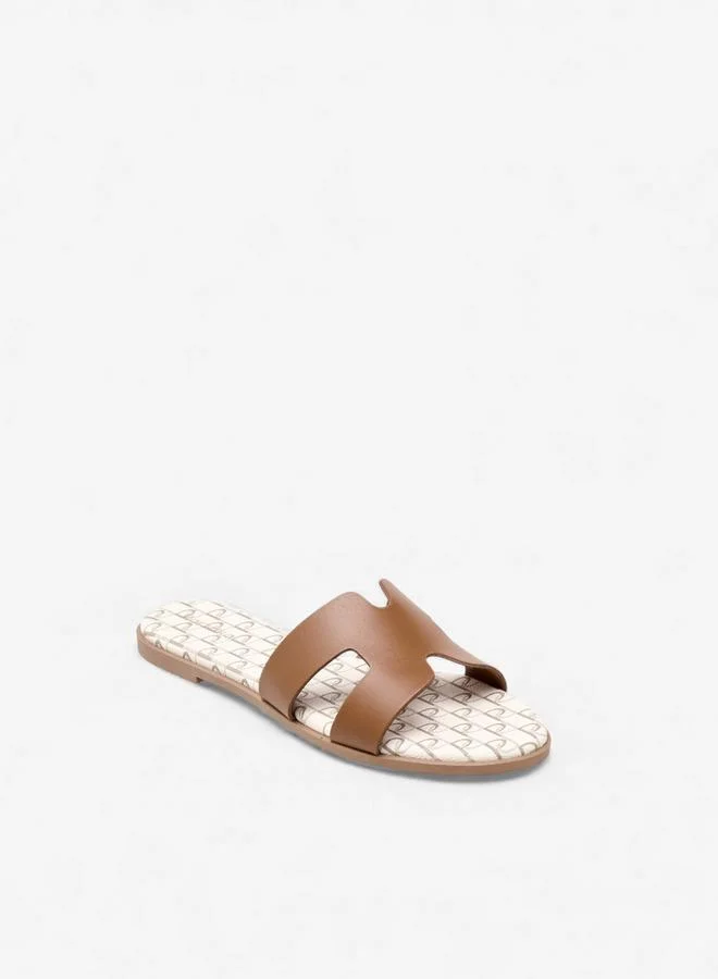 Paprika Women Monogram Print Sandals