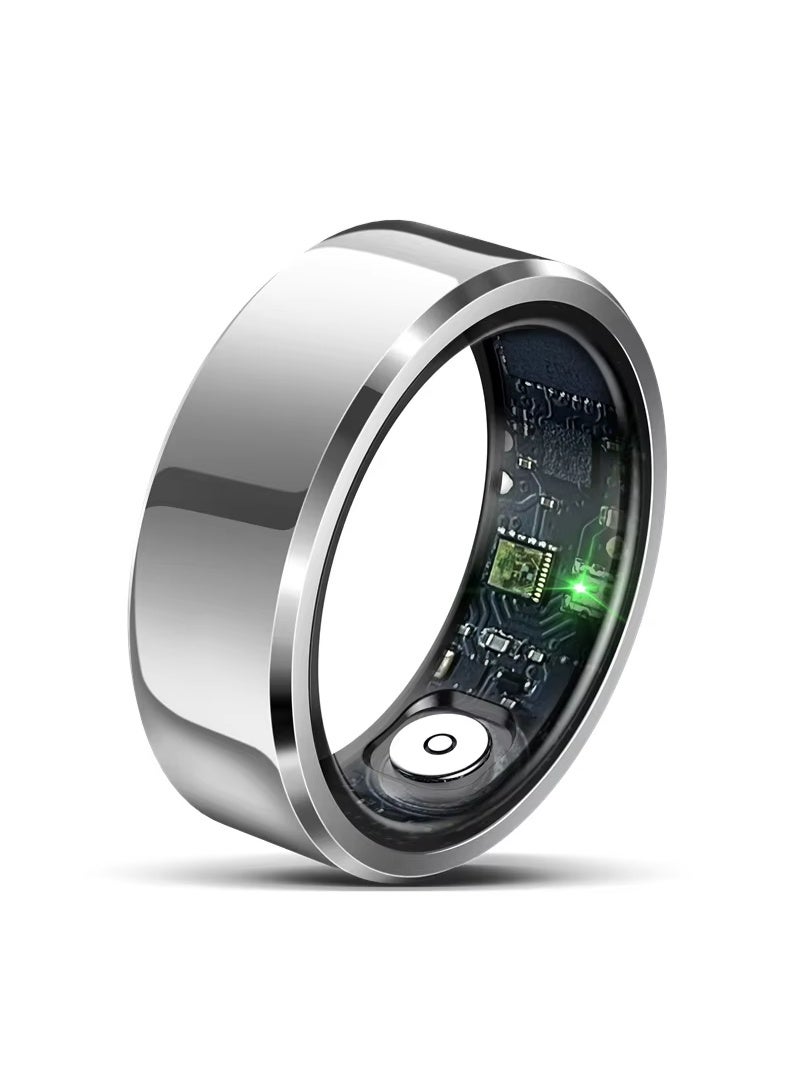 R6 Smart Ring Health Monitor for Men Women Blood Oxygen Heart Rate Sleep Monitor IP68 Waterproof for iOS Android Fitness Ring mi - Image 1