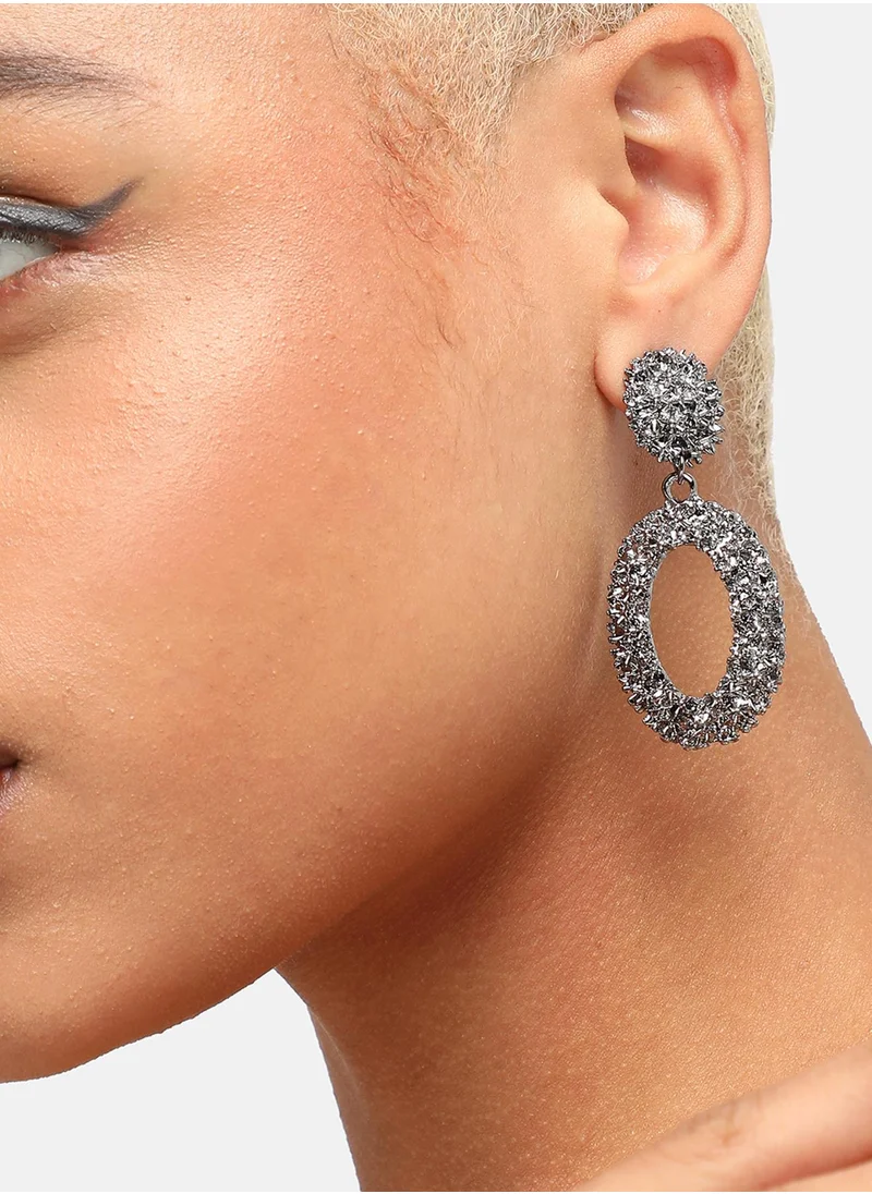 SOHI Ethnic Drop Earrings