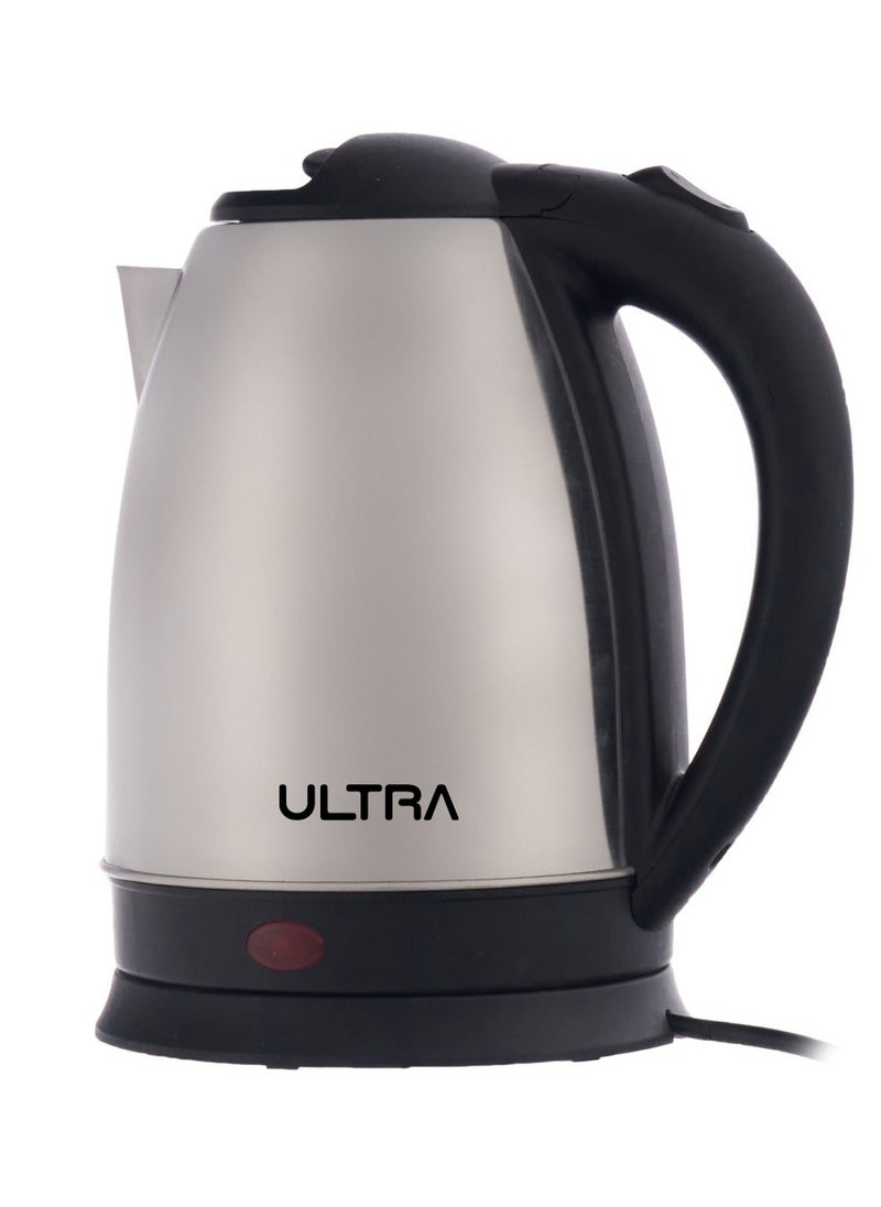 Ultra Electric Kettle 1500 Watt 2 Liter UKS15EE1 Stainless Steel  - Image 1
