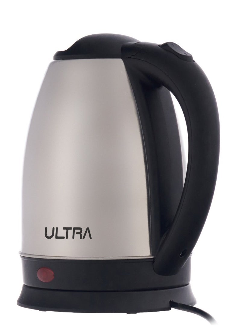 Ultra Electric Kettle 1500 Watt 2 Liter UKS15EE1 Stainless Steel  - Image 2