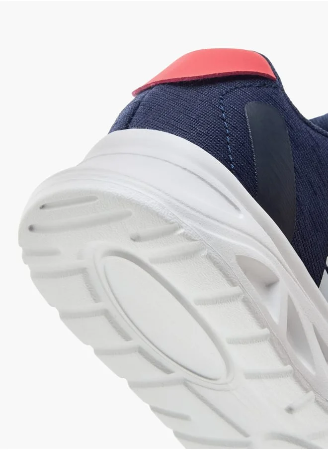 Dash Boys Printed Sports Shoes with Hook and Loop Closure