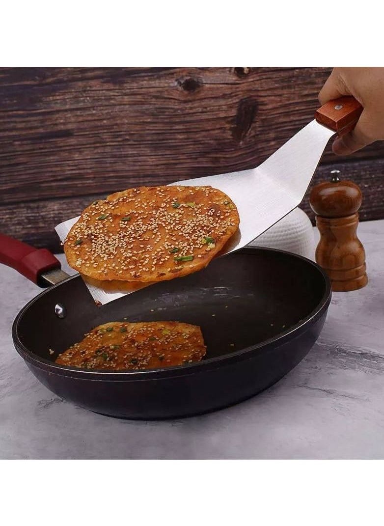 Generic - Metal Spatula with Beveled Edges 2 Pieces - Image 1