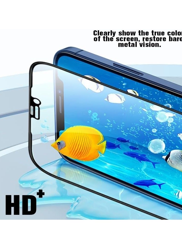 Raxoom D-Pro Privacy Balck Glass designed for iPhone 14 Pro MAX, Premium Tempered Glass - Case Friendly with Sensor Protection and 9H Scratch Proof Hardness and Edge to Edge Proyection - Image 2