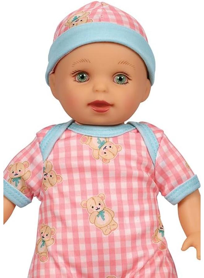 Lotus Caucasian 3 Soft Bodied Baby Doll 11.5 Inch Size - Image 3