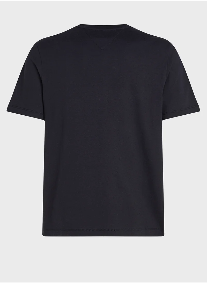 تومي هيلفيغر HILFIGER CHEST STRIPE TEE