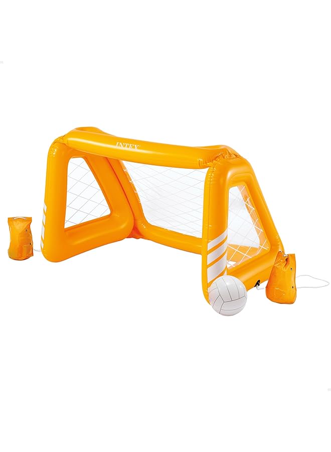 انتكس لعبة الأهداف الممتعة Aufblasbares Wasserballspiel Wasserballnetz 140 × 89 × 81 سم - Image 1