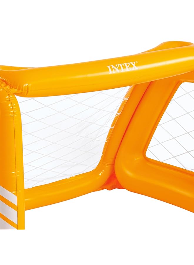 انتكس لعبة الأهداف الممتعة Aufblasbares Wasserballspiel Wasserballnetz 140 × 89 × 81 سم - Image 2