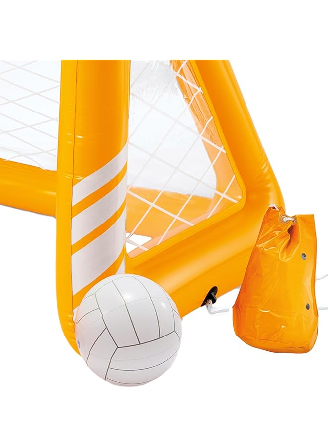 انتكس لعبة الأهداف الممتعة Aufblasbares Wasserballspiel Wasserballnetz 140 × 89 × 81 سم - Image 4