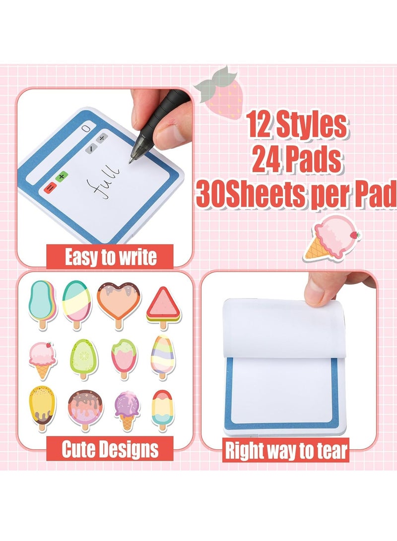 720 Pieces Of Creative And Cute Sticky Notes, Can Be Used Repeatedly, Large Capacity Self-Adhesive, Suitable For Student Plan Notes, Refrigerator Notes, Memos, Office Supplies, Kawaii Fun Sticky Not - Image 3