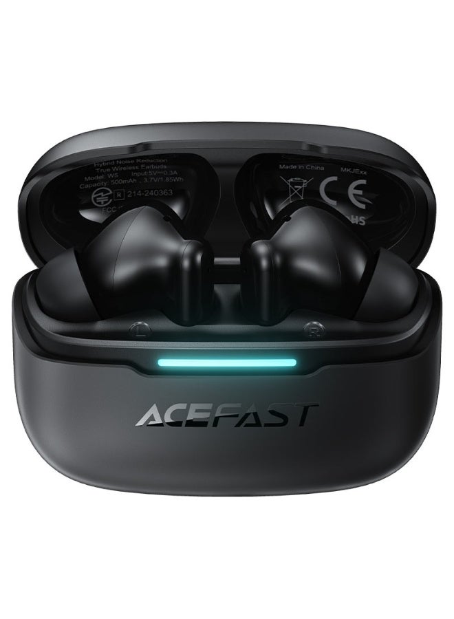 ACEFAST W5 Hybrid ANC ENC TWS Earbuds Bluetooth 5.4 with Charging Case - Image 1