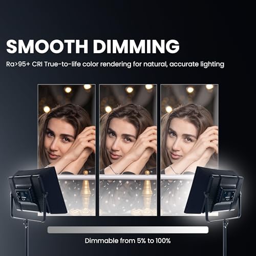 Digitek D1500 Professional Flat Panel LED Video Light Panel with Softbox & Grid Sleek and Easy to Carry Ideal for Wedding Shoot & Outdoor Shoot & More - Image 3