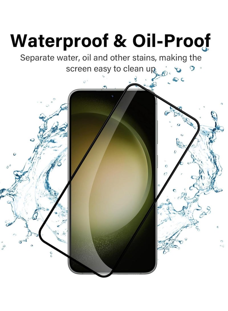 Screen Protector for Samsung Galaxy S25 Plus Tempered Glass Screen Protector Full Glue Edge to Edge 9H Hardness Anti Fingerprint Scratch Resistance Glass for Samsung Galaxy S25 Plus - Image 5