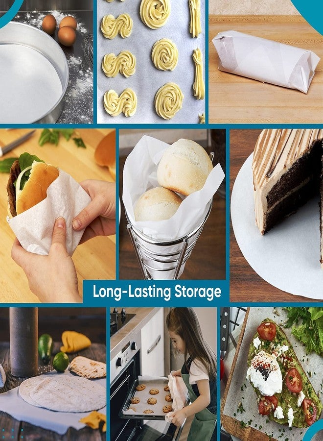 Magic Providers Parchment Paper/Butter Paper Sheets - Pack of 100 Sheets | Professional Packing Eco-Friendly | No Wax| for Kitchen, Cake & Cookie, Wrapping Roti/Food, Grilling, Frying, Air Fryer - Image 4