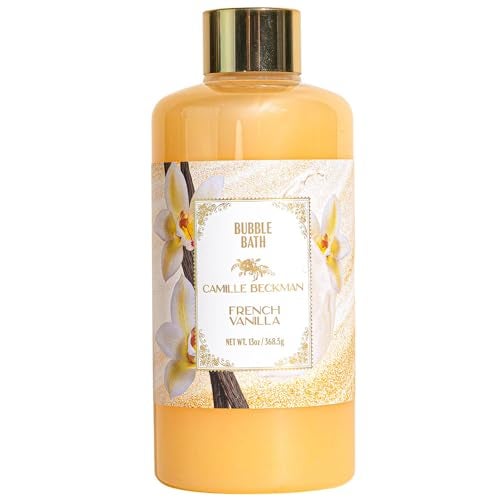 Camille Beckman Bubble Bath, French Vanilla, 13 Ounce - Image 1