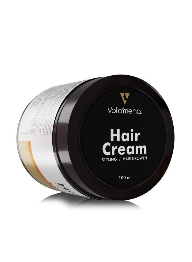 VOLAMENA WITH DEVICE Onion & Argan Hair Cream For Styling & Hair Fall Control 100 Ml - Image 4